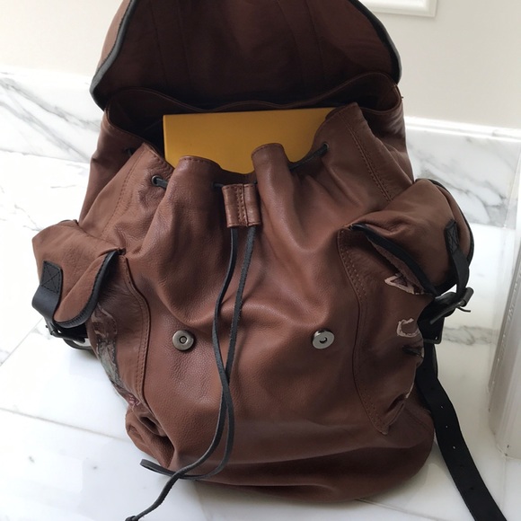 Free People Leather Backpack - Picture 6 of 11